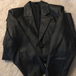 Genuine leather Europa by Newport News Jacket